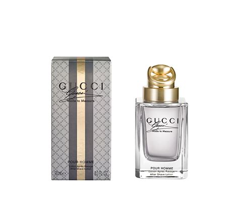 gucci made to measure aftershave.